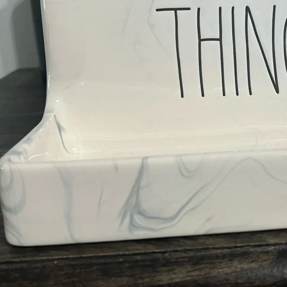 NWT-Rae Dunn “Things” Ceramic Holder - Picture 3 of 4